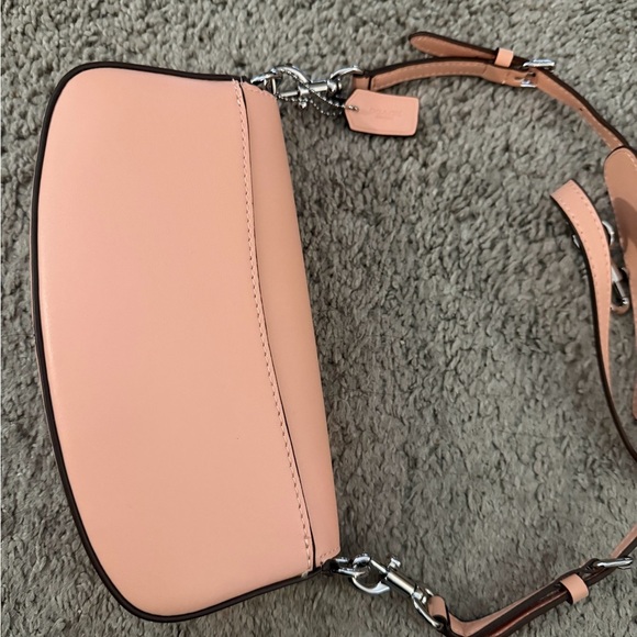 Coach Blush Leather Crossbody Bag - Picture 5 of 6